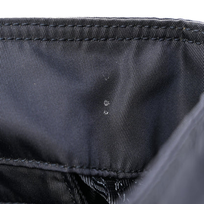Prada Nylon Saffiano Front Pocket Tote Baltico 11 of 26