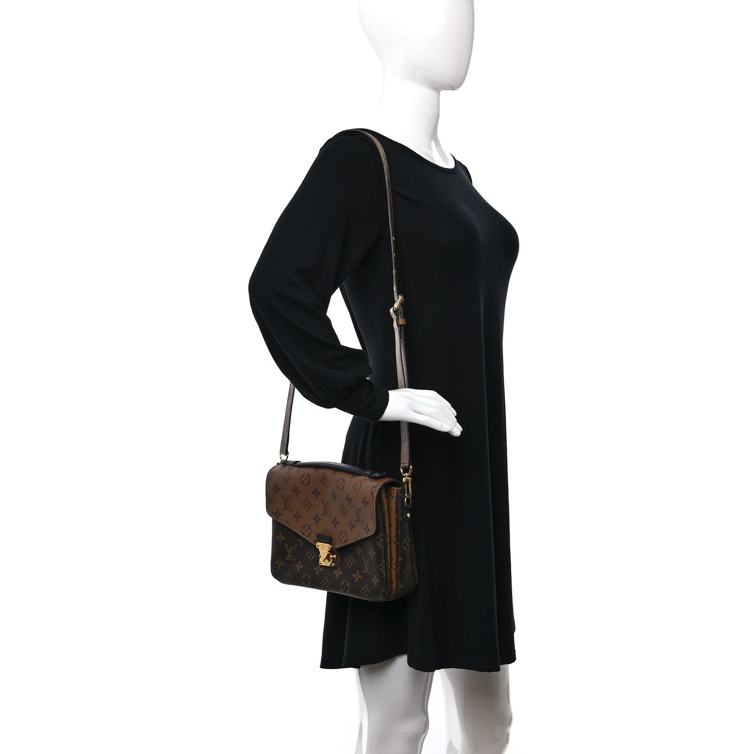 Louis Vuitton Reverse Monogram Pochette Metis 2 of 13