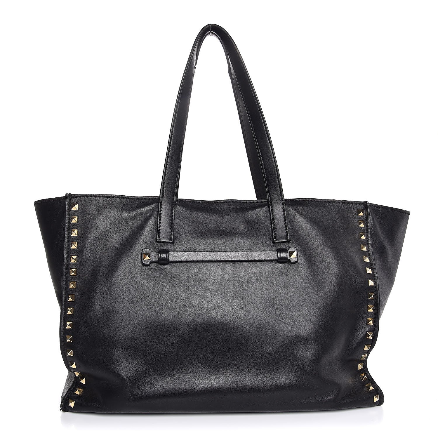 Valentino Garavani Nappa Medium Rockstud Soft Tote Black 1 of 23