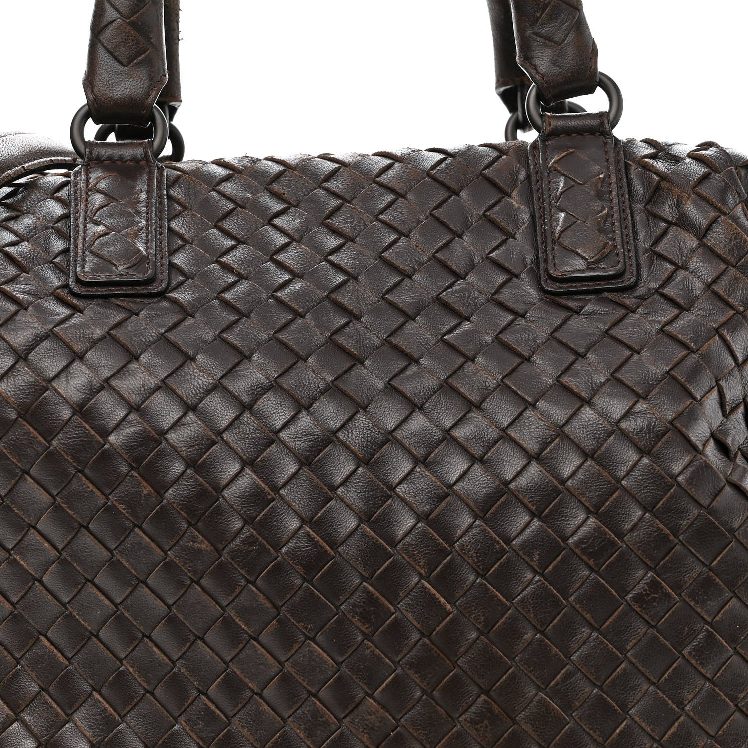 Bottega Veneta Nappa Intrecciato Maxi Convertible Tote Ebano 8 of 17
