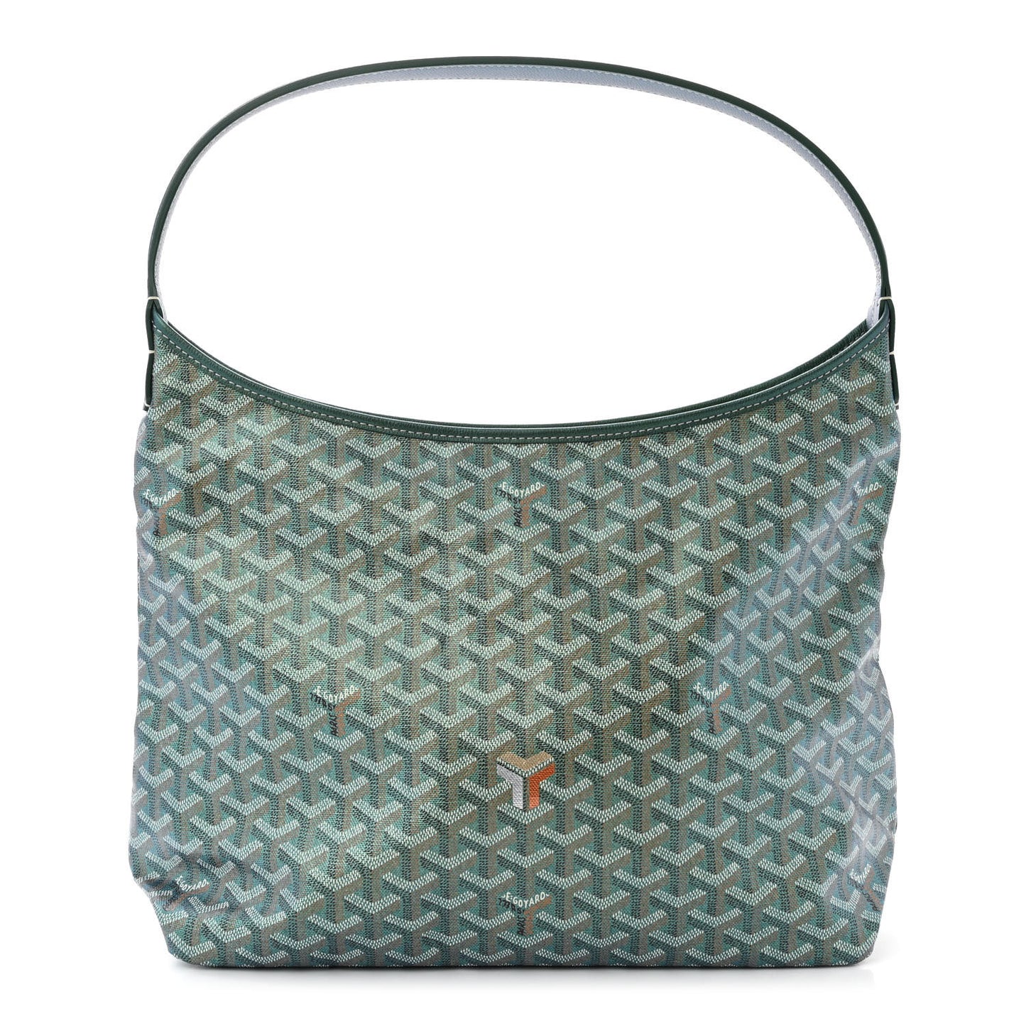 Iridescent Goyardine Boheme Hobo Pearly Green