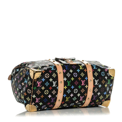 Louis Vuitton Monogram Multicolor Keepall 45 Black 4 of 7