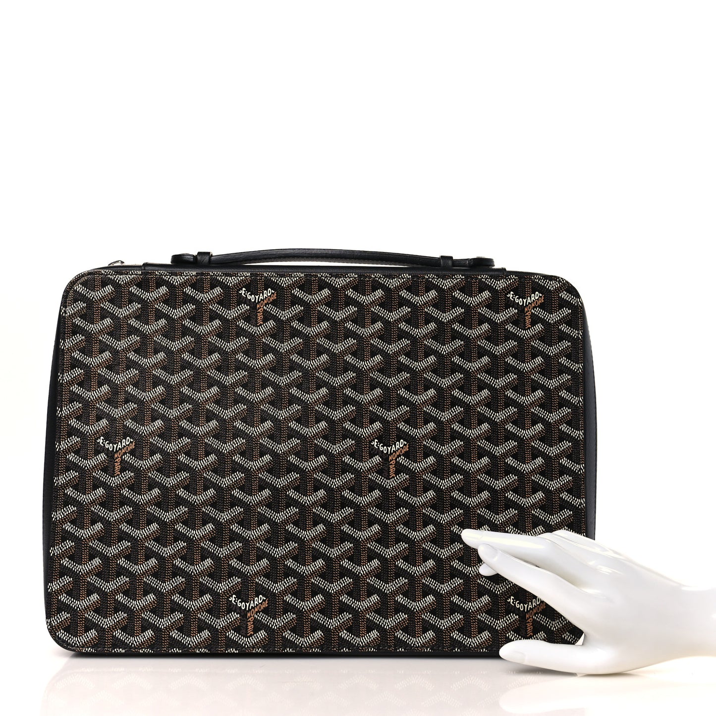 Goyardine Universal Companion Portfolio Black