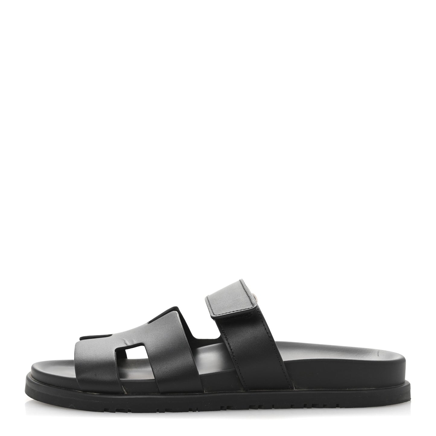 Calfskin Womens Chypre Sandals 38 Black