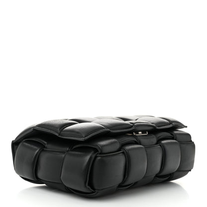 Bottega Veneta Nappa Maxi Intreccio Padded Cassette Crossbody Bag Black 4 of 10