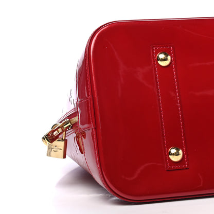 Louis Vuitton Vernis Alma GM Pomme D'Amour 8 of 11