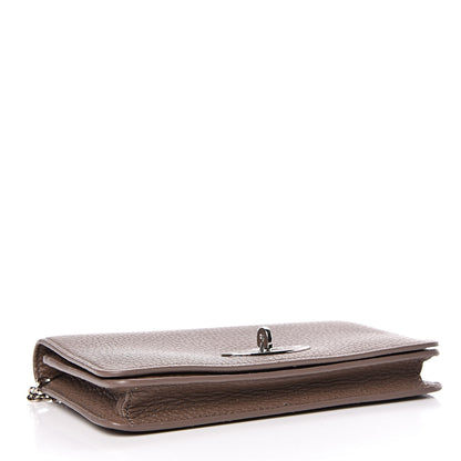 Mulberry Grainy Print Bayswater Clutch Wallet Taupe 4 of 10