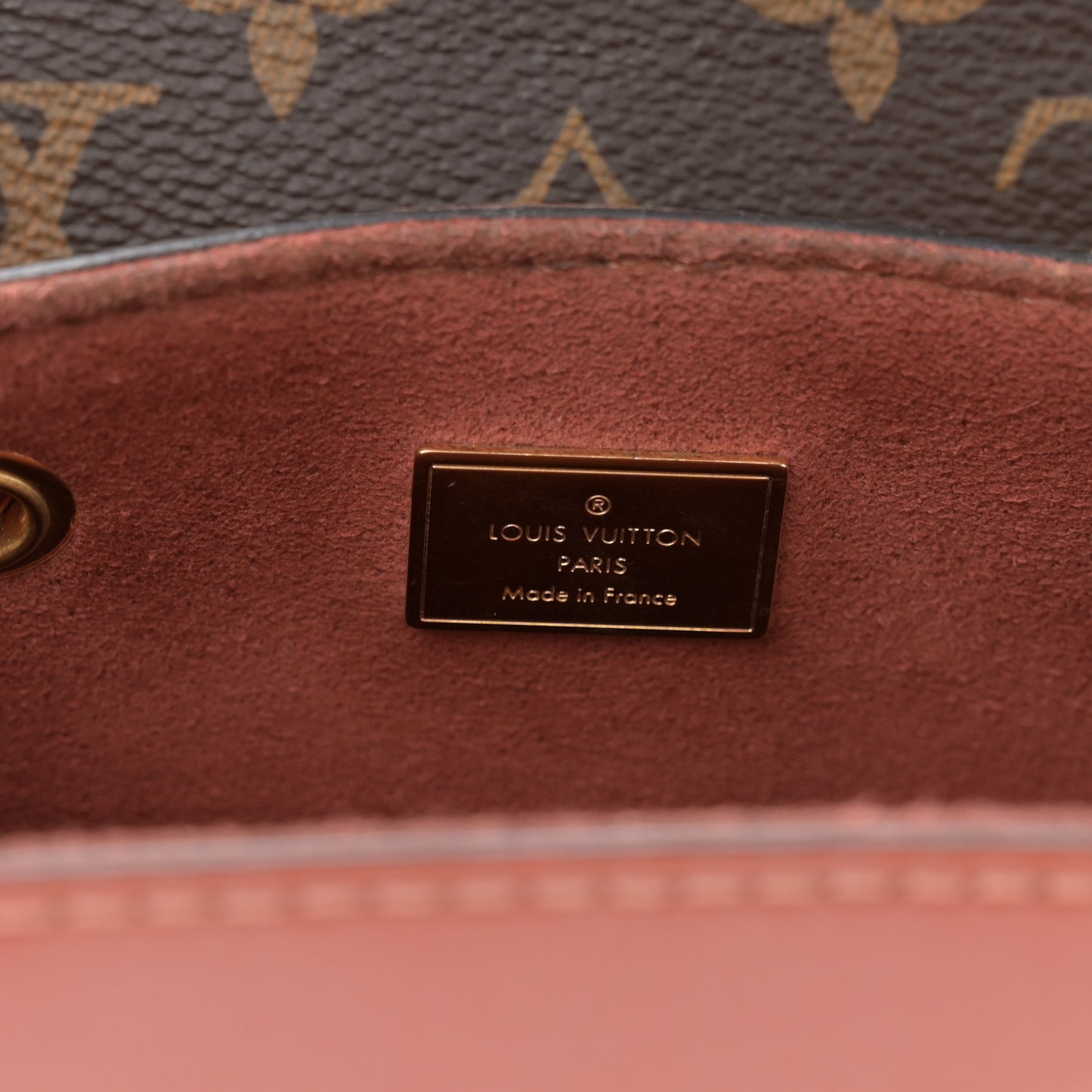 Patent Monogram Hot Springs Backpack Vieux Rose