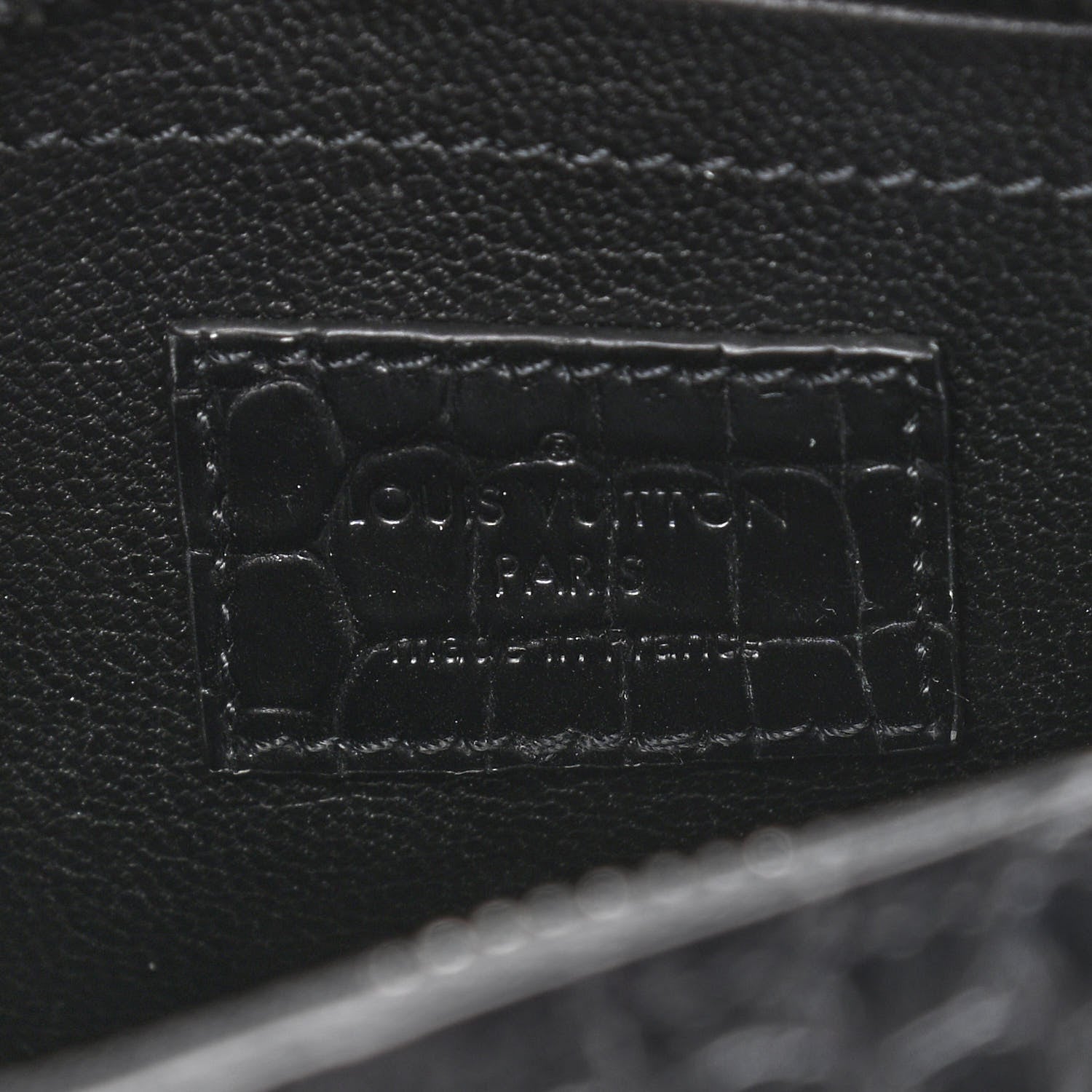 Louis Vuitton Alligator Mini Soft Trunk Black 5 of 9