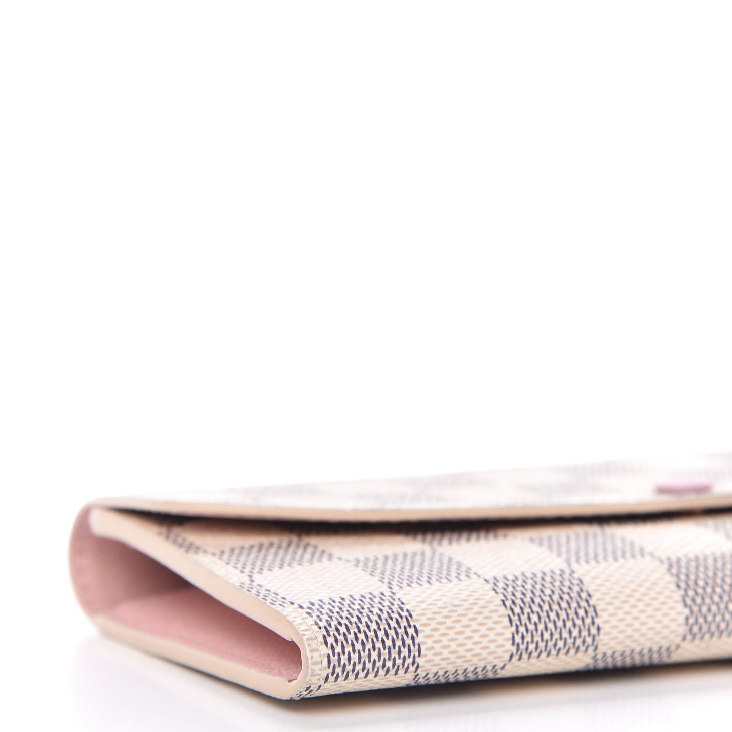 Damier Azur Emilie Wallet Rose Ballerine