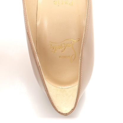 Christian Louboutin Patent Pigalle Follies 100 Pumps 40 Nude 8 of 9