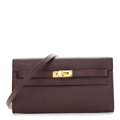 Hermes Epsom Kelly To Go Wallet Bordeaux 1 of 7