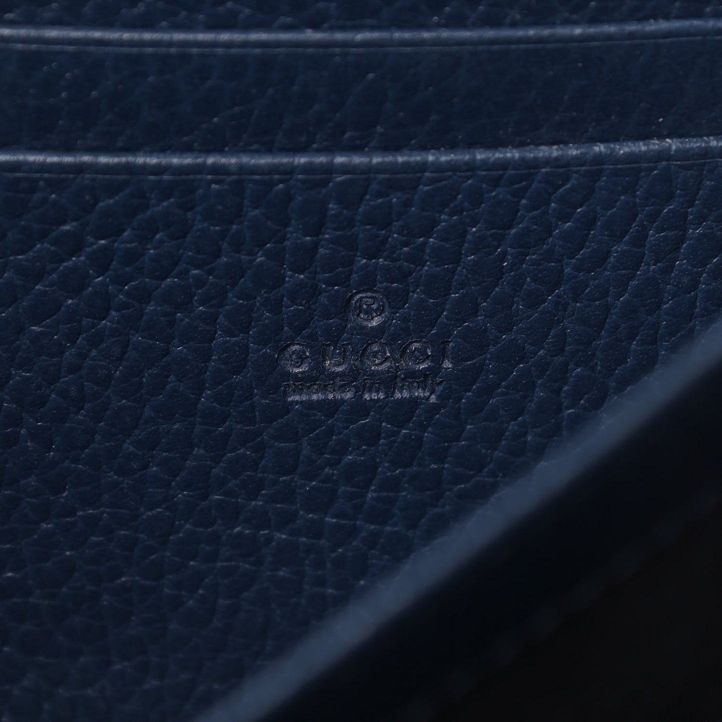Dollar Calfskin Crystal Mini Dionysus Chain Wallet Blue Agata Black Diamond