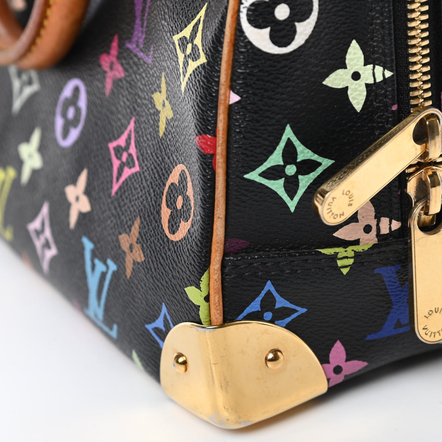 Monogram Multicolor Trouville Black