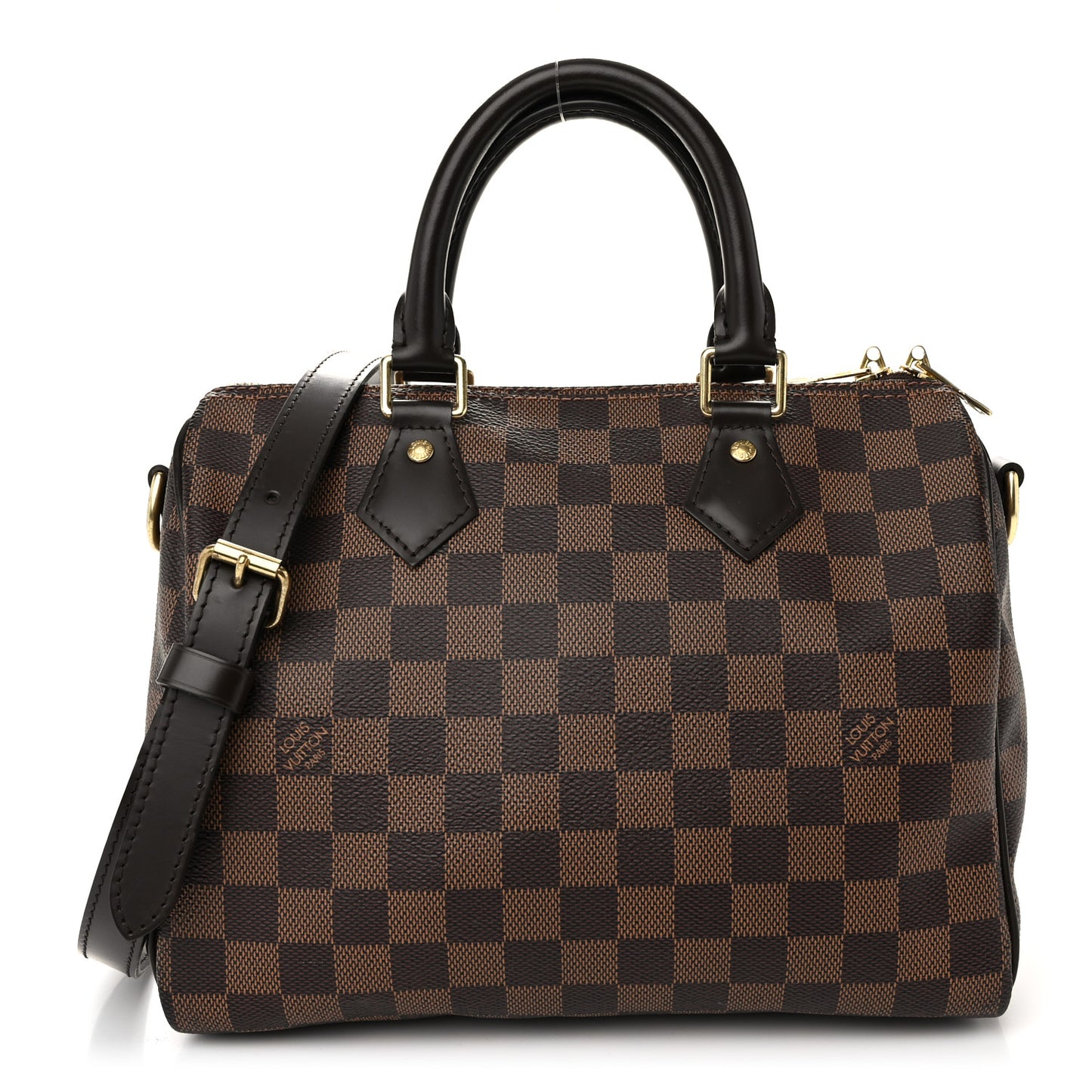 Damier Ebene Speedy Bandouliere 25