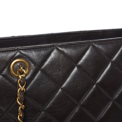 Chanel Lambskin Quilted Shoulder Bag Dark Brown 15 of 15