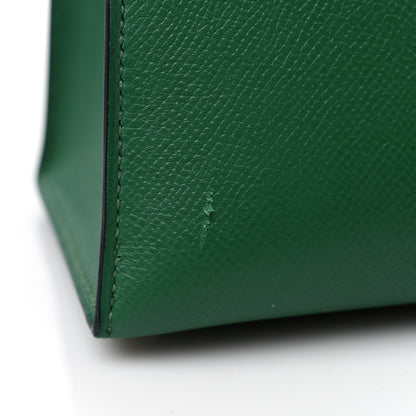 Hermes Courchevel Kelly Sellier 32 Vert Bengale 11 of 11