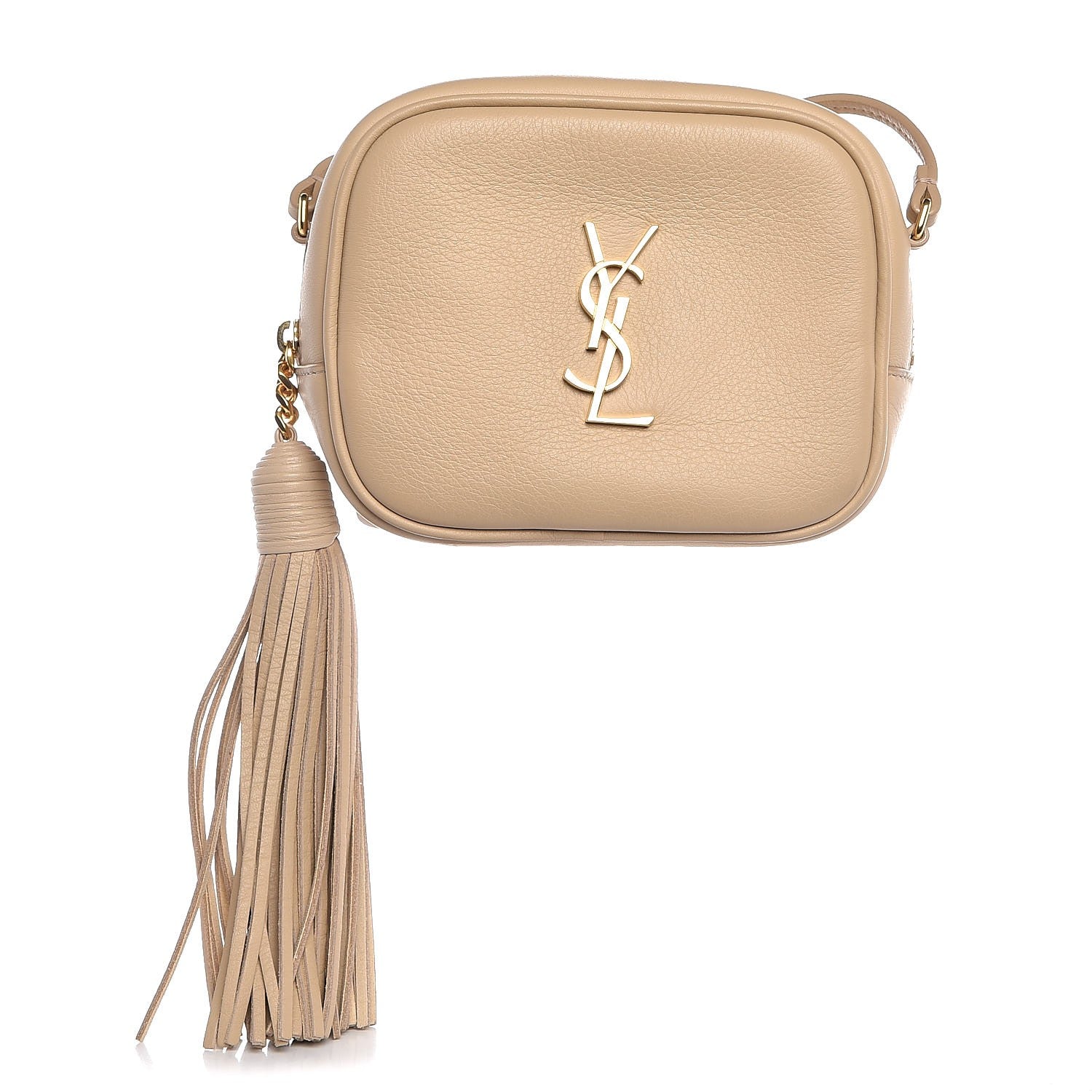 Saint Laurent Nappa Monogram Blogger Bag Nude Powder 1 of 8
