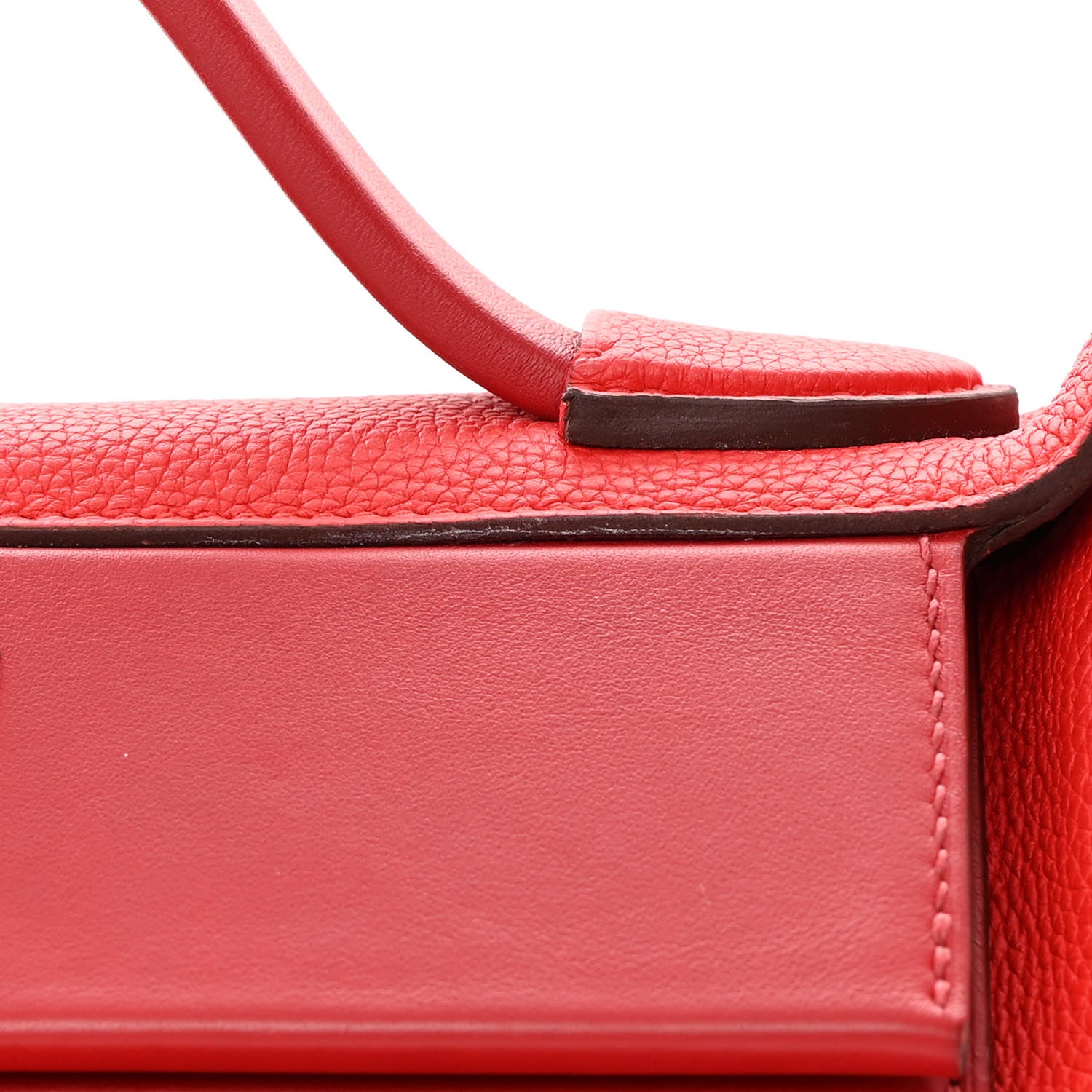 Hermes Taurillon Maurice Swift 24/24 29 Rouge De Coeur Rouge Piment 17 of 18