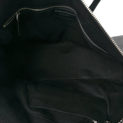 Saint Laurent Grained Calfskin 48H Sac De Jour Duffle Black 5 of 7
