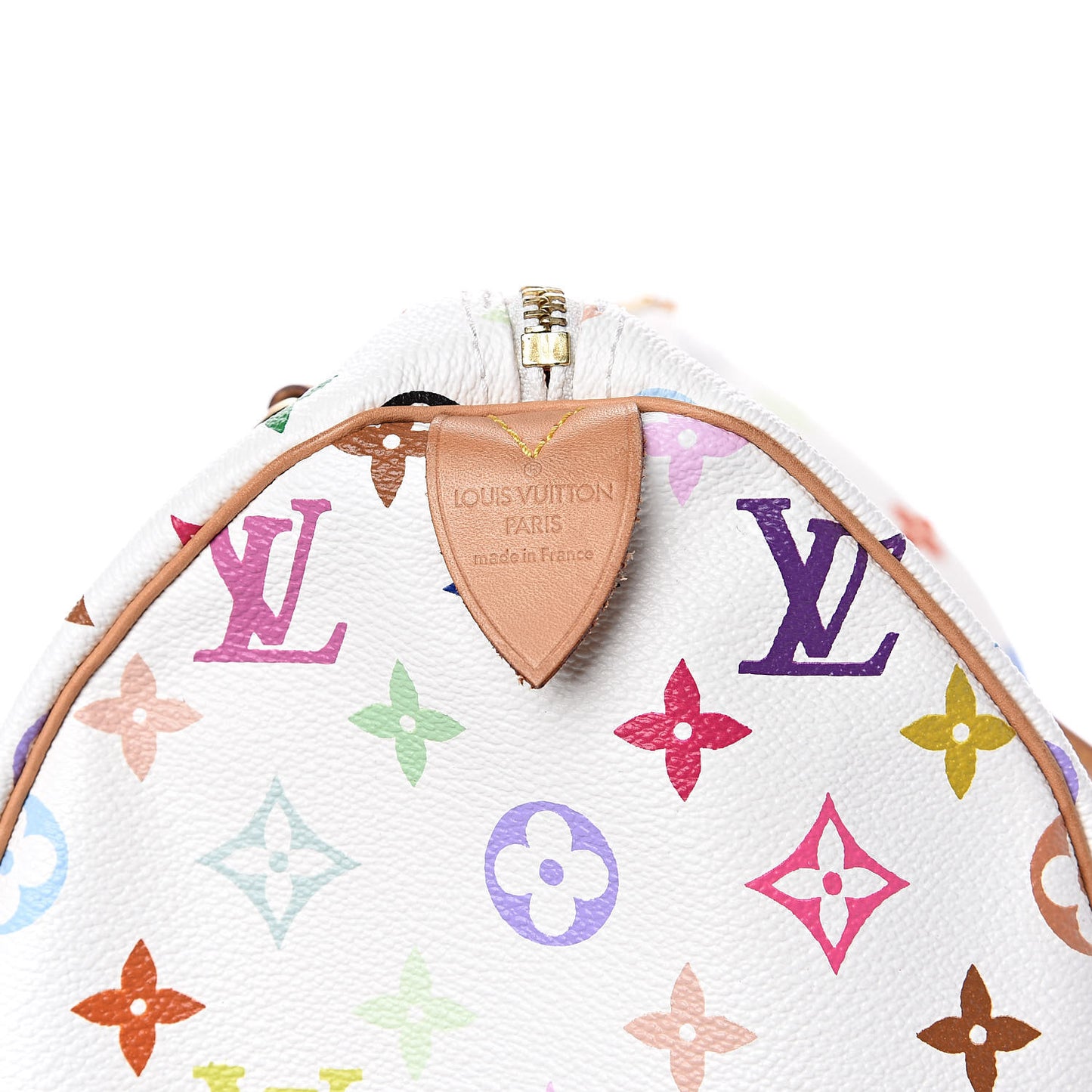 Monogram Multicolor Speedy 30 White