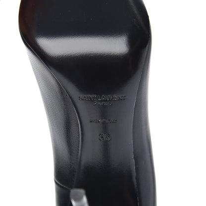 Saint Laurent Calfskin Zoe 105 Pump 36 Black 6 of 9