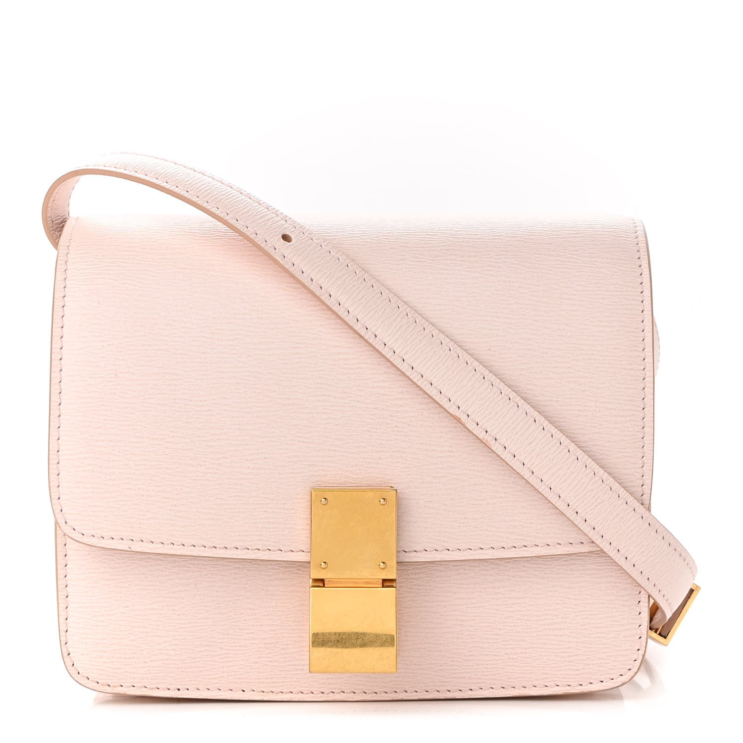 Celine Liege Calfskin Small Classic Box Flap Bag Blush 1 of 9