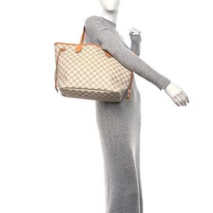 Louis Vuitton Damier Azur Neo Neverfull MM 2 of 10