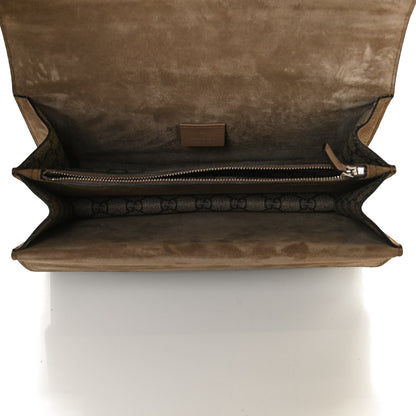 Gucci GG Supreme Monogram Small Dionysus Shoulder Bag Taupe 5 of 13