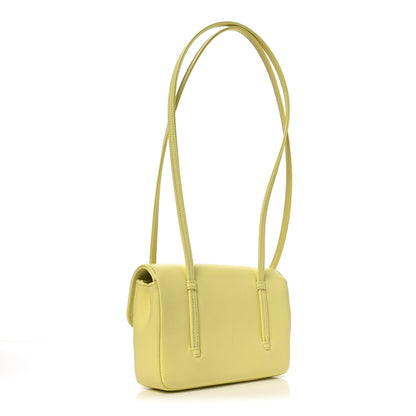 Chanel Shiny Caviar Mini Preppy Coco Shoulder Bag Light Yellow 3 of 11