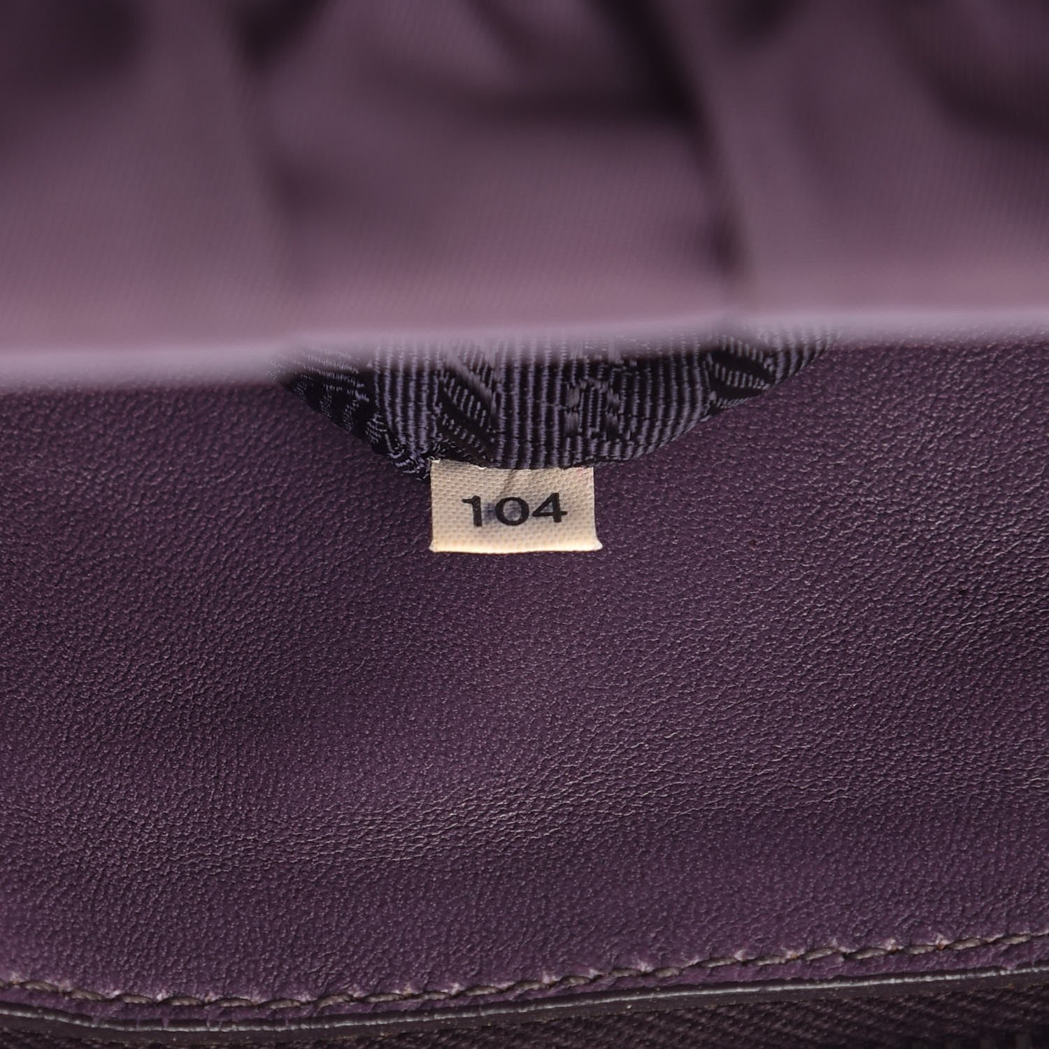 Prada Tessuto Nylon Gaufre Shopping Satchel Viola 7 of 7