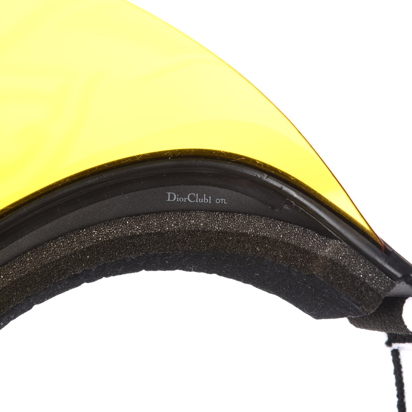 DiorClub1 Sun Visor Yellow