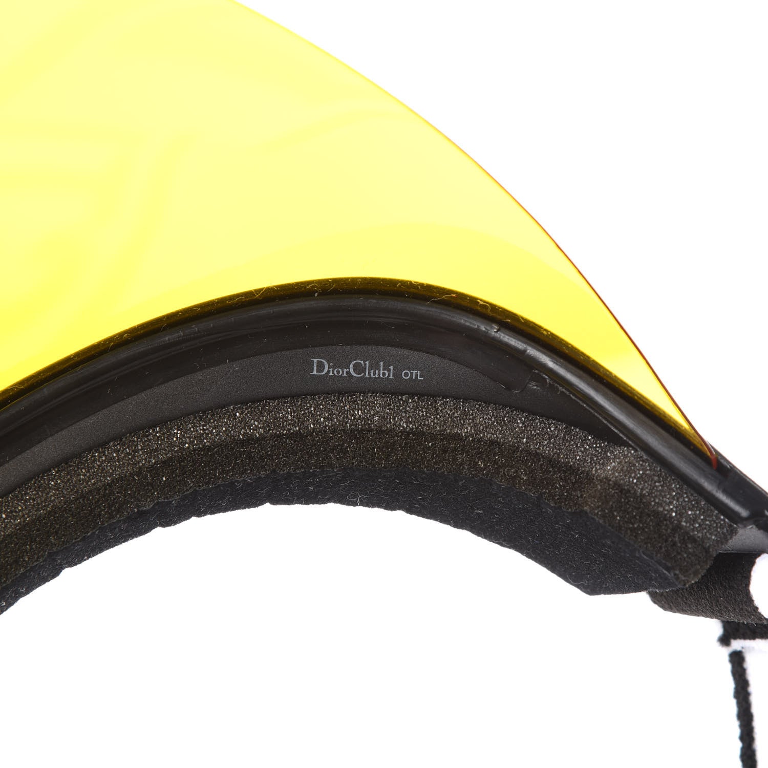 Christian Dior DiorClub1 Sun Visor Yellow 4 of 5