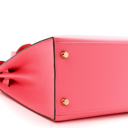 Hermes Epsom Kelly Sellier 28 Rose Azalee 9 of 11