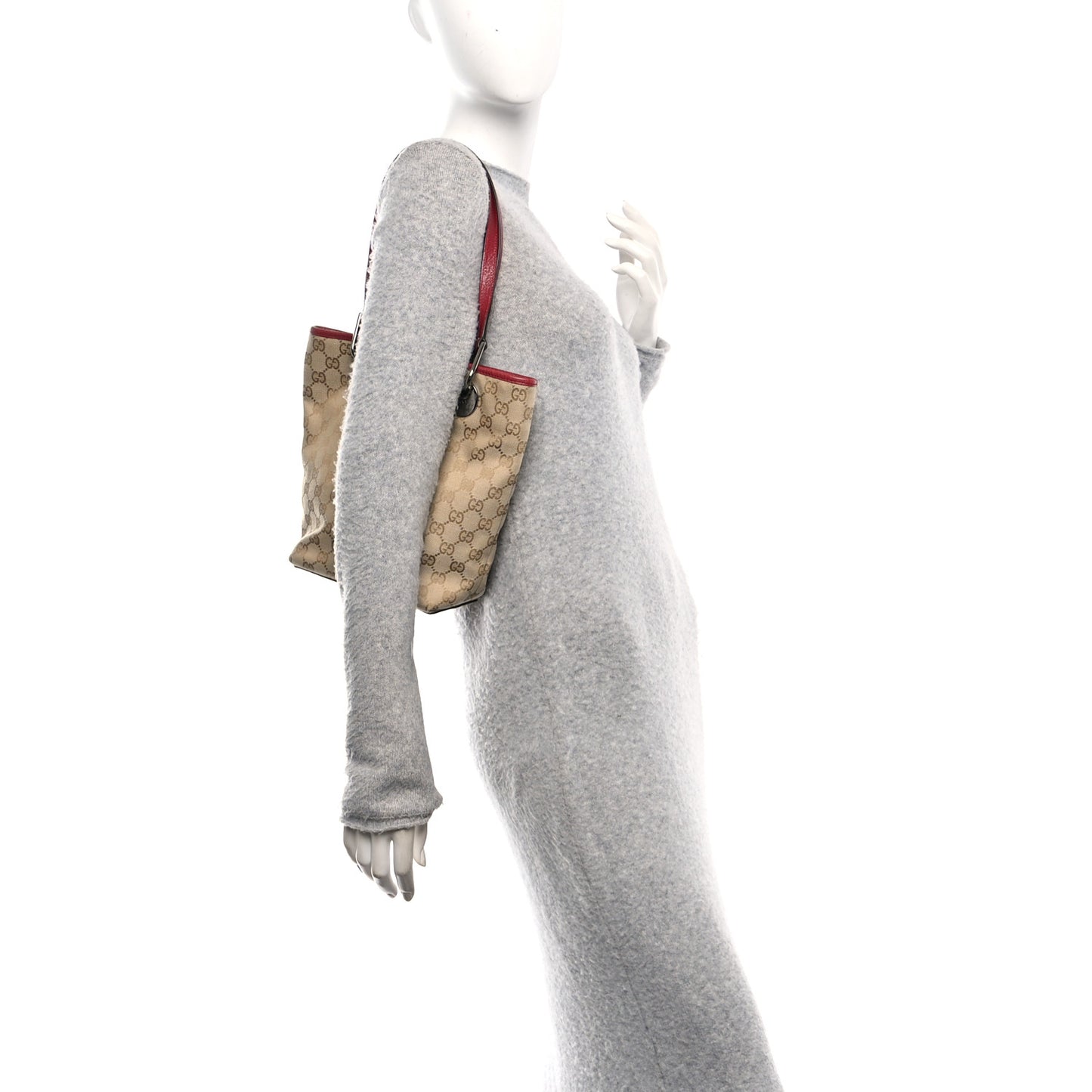 Monogram Small Eclipse Tote Red