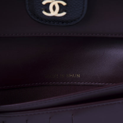 Chanel Caviar Quilted Long Flap Wallet Black 7 of 10