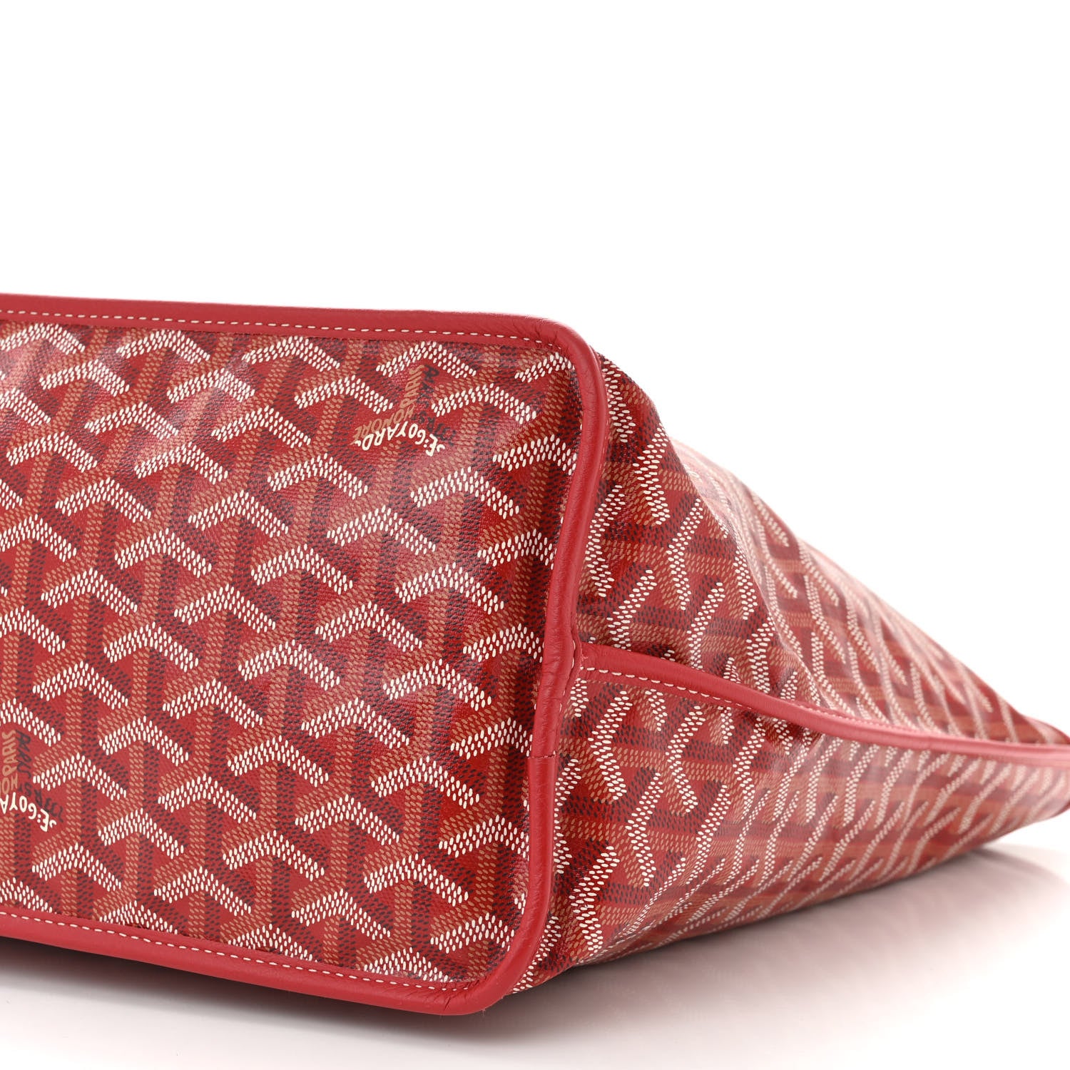 Goyard Goyardine Reversible Anjou PM Red 16 of 18