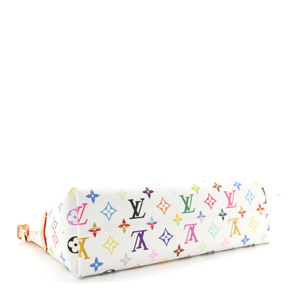 Louis Vuitton LV X TM Monogram Multicolor CarryAll East West White 4 of 10