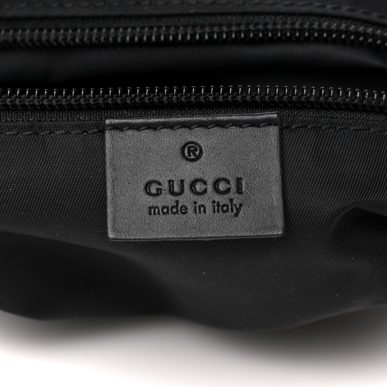 Gucci GG Supreme Monogram Web Messenger Bag Black 6 of 12