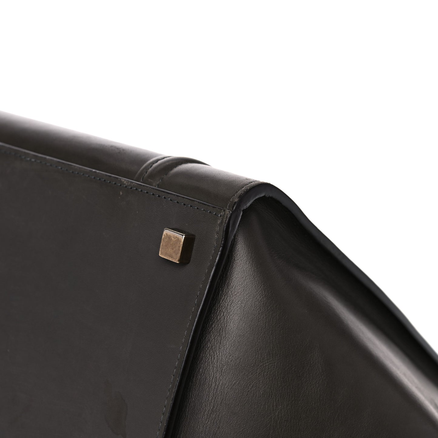 Smooth Calfskin Medium Phantom Luggage Grey