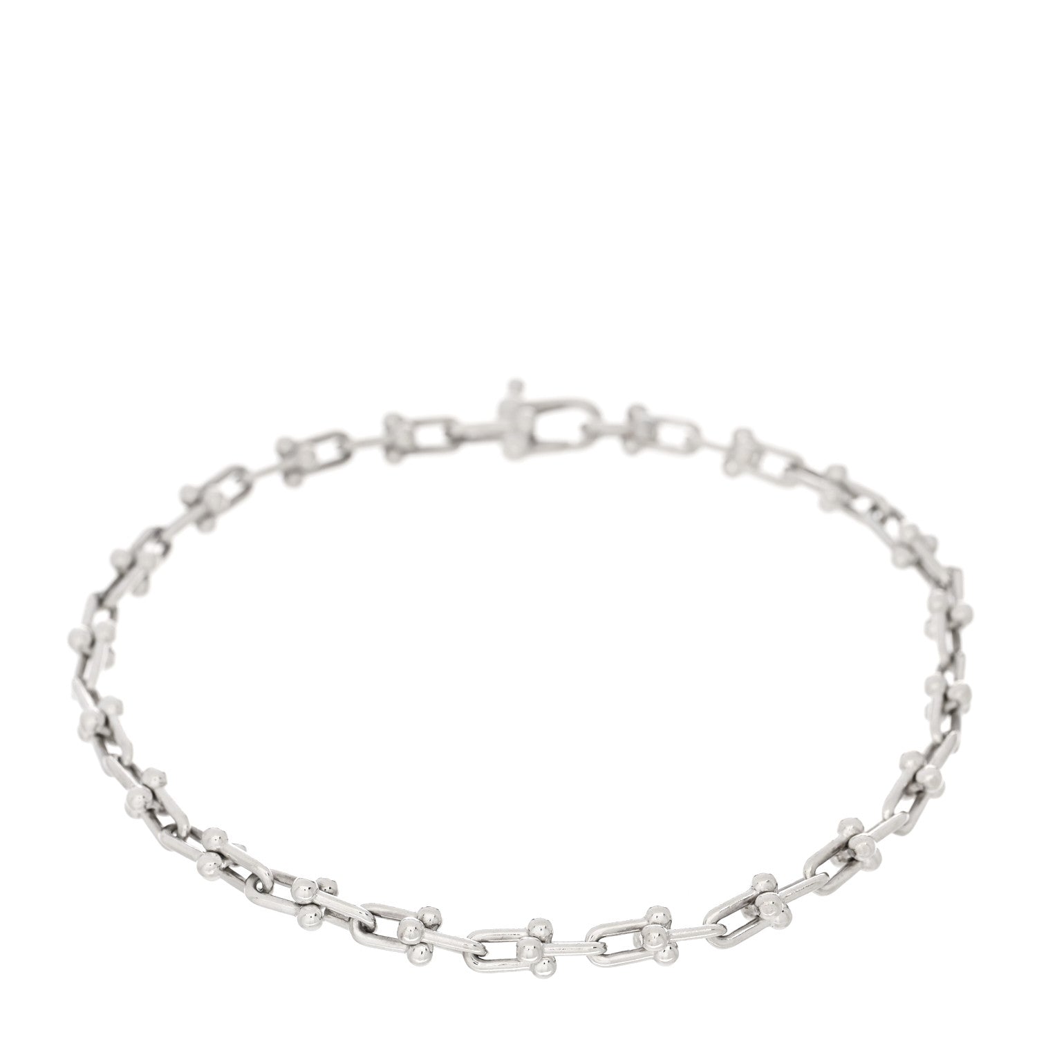Tiffany Sterling Silver Micro HardWear Link Bracelet 1 of 4