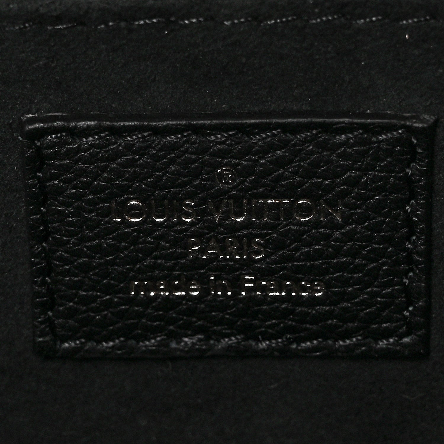 Louis Vuitton Grained Calfskin Lockme Chain Bag Black 6 of 8