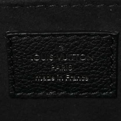 Louis Vuitton Grained Calfskin Lockme Chain Bag Black 6 of 8