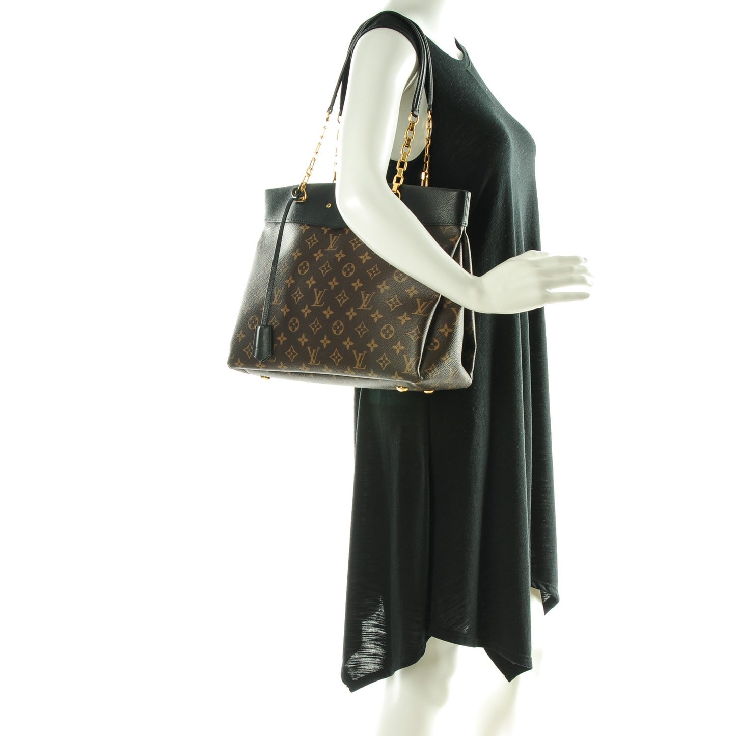 Monogram Pallas Shopper Black