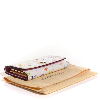 Louis Vuitton Monogram Multicolor Multicles 4 Key Holder White Litchi 4 of 7