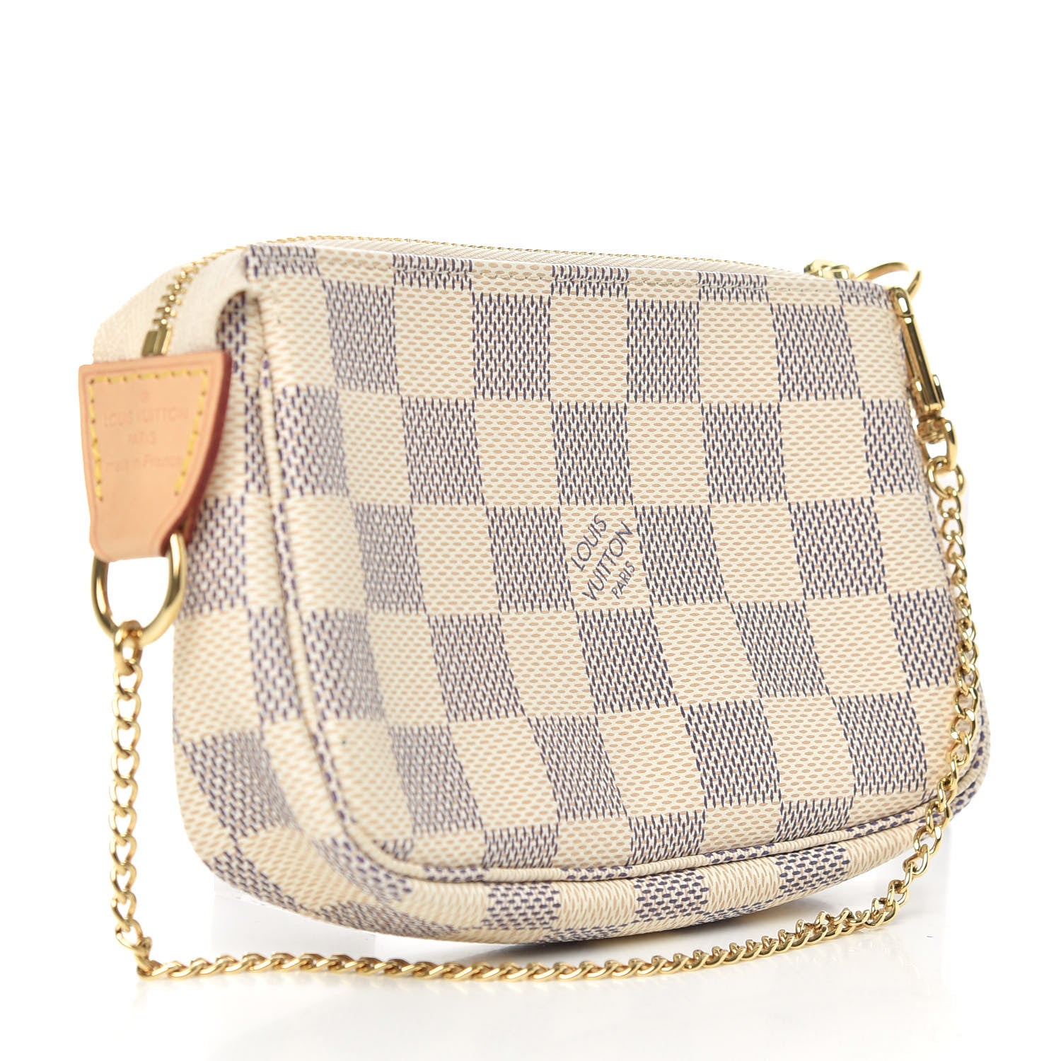 Louis Vuitton Damier Azur Mini Pochette Accessories 3 of 7
