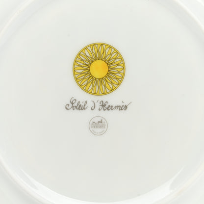 Hermes Porcelain Soleil d'Hermes Dessert Plate N°2 5 of 7