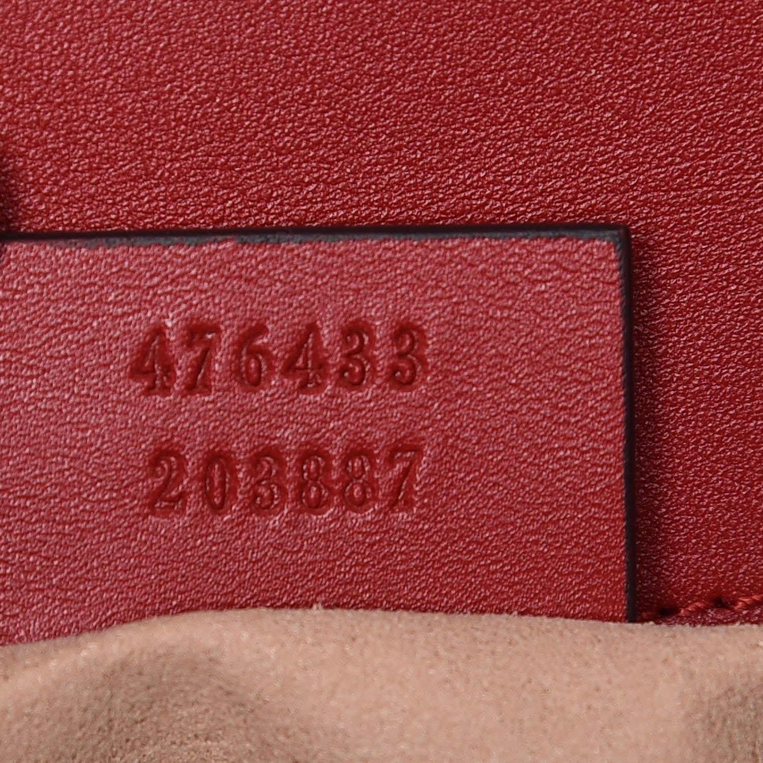 Gucci Calfskin Matelasse Super Mini GG Marmont Shoulder Bag Hibiscus Red 7 of 8