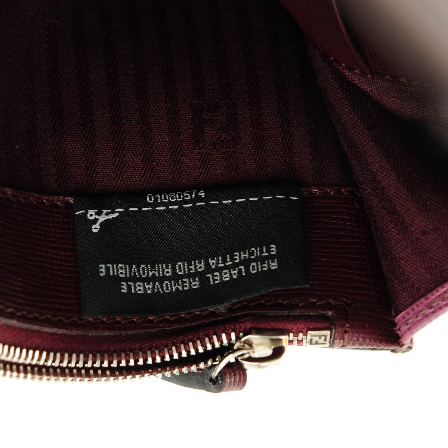 Calfskin Vitello Elite 2Jours Clutch Bordeaux