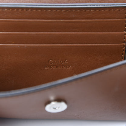 Chloe Suede Calfskin Mini Faye Shoulder Bag Tobacco 8 of 10